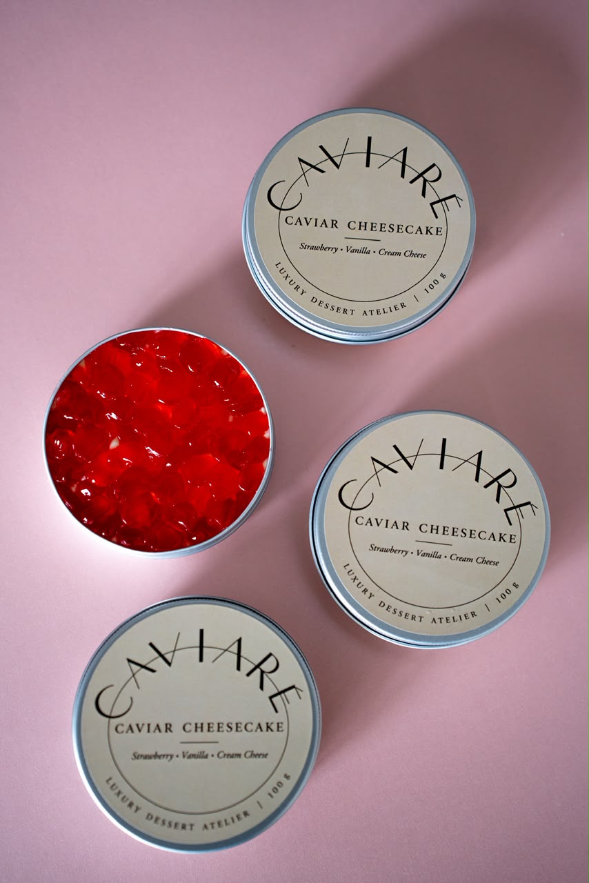 Caviar Cheesecake Four Jars
