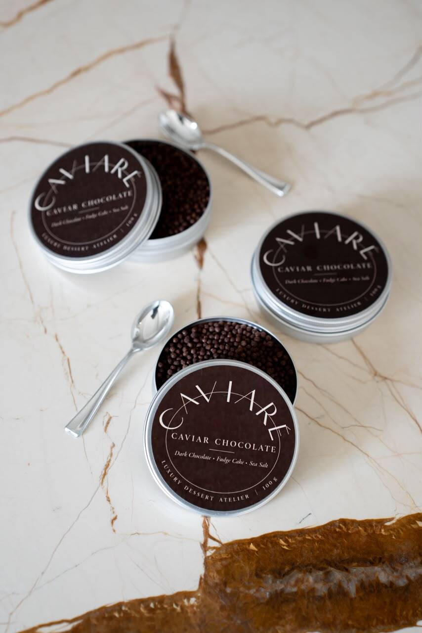 Caviar Chocolate Three Jars