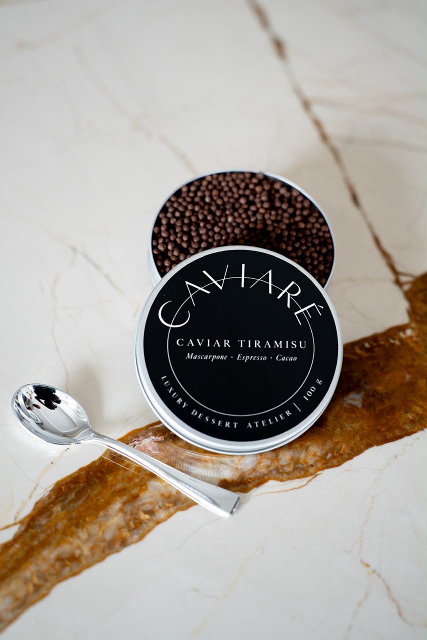 Caviar Tiramisu Open Jar